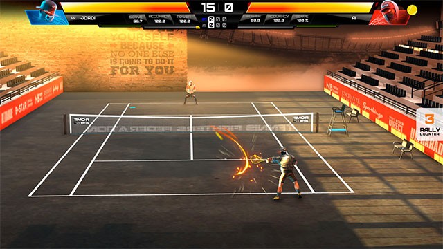 Tennis Fighters là game tennis độc lạ cho máy tính