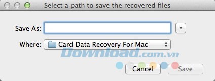 Tenorshare Card Data Recovery cho Mac