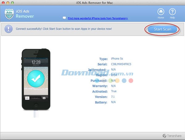 Tenorshare iOS Ads Remover cho Mac