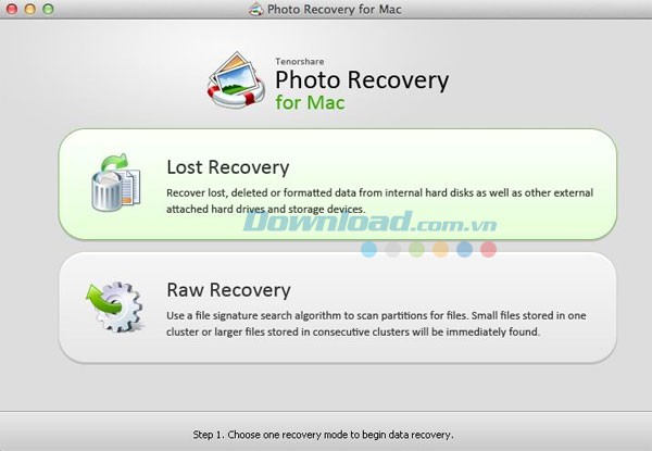 Tenorshare Photo Recovery for Mac
