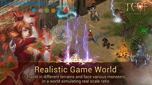 Thế giới game tưởng tượng rộng lớn, chân thực