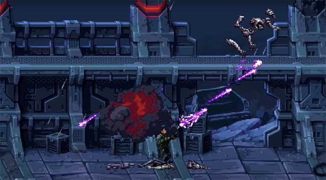 Bạn có thể chọn vào vai Sarah Connor và T-800 hoặc John Connor