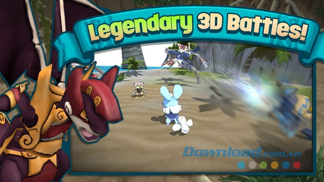 Những trận chiến 3D huyền thoại đang chờ đợi bạn khám phá