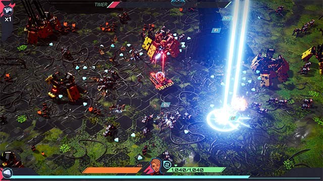 Tham gia cuộc chiến máy móc AI theo phong cách Vampire Survivors