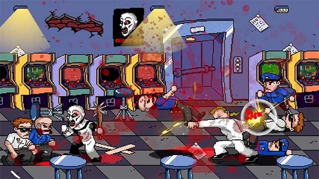 Terrifier: The ARTcade Game là game hành động dựa trên series kinh dị Terrifier