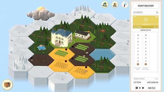 Đồ họa được thiết kế gọn gàng, tối giản với các mô hình 3D low-poly tuyệt đẹp