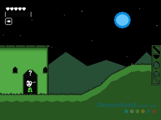 Tham gia vào cuộc phiêu lưu từ cảnh này đến cảnh khác trong game Tess