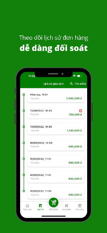 Theo dõi lịch sử đơn hàng