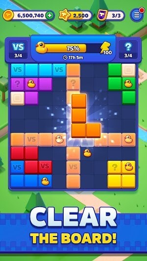 Dọn sạch khối trên bảng