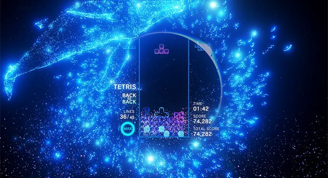 Tetris Effect gameplay có nhiều đột phá so với luật chơi truyền thống
