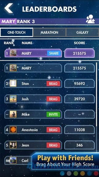 Bảng xếp hạng Tetris