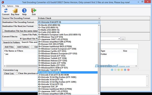 Text Encoding Converter