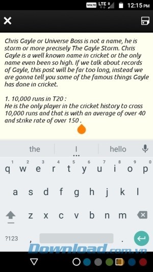 Text Viewer cho Android hỗ trợ chỉnh sửa văn bản