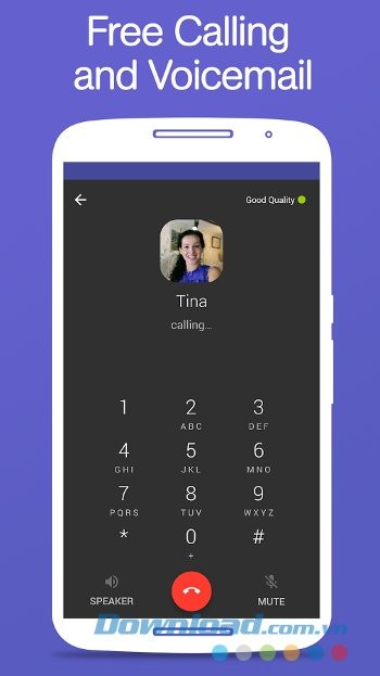 Sử dụng Textfree để gọi điện miễn phí cho bạn bè