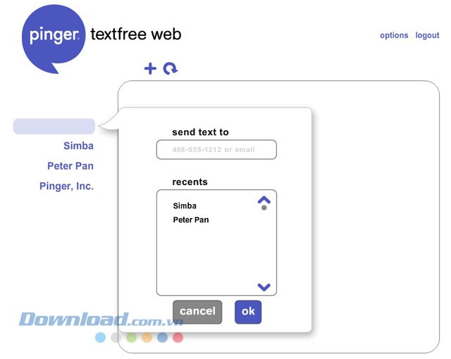 Gửi tin nhắn cho bạn bè