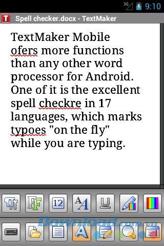 TextMaker Mobile for Android