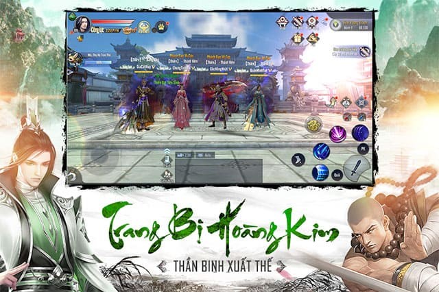 Trang bị sinh động trong game Game Thái Cực 3D cho Android