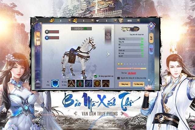 Game nhập vai kiếm hiệp cốt truyện Kim Dung