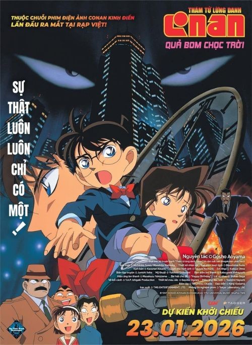 Poster phim Thám tử lừng danh Conan: Quả bom chọc trời