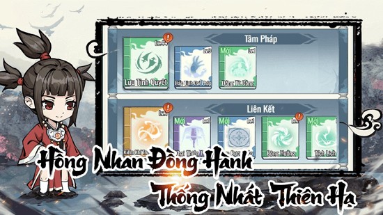 Hồng nhan đồng hành thống nhất thiên hạ