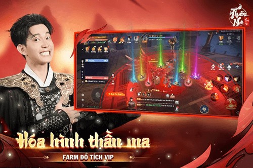 Hóa hình thần ma - Farm đồ tích VIP