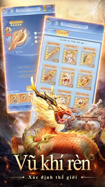 Vũ khí rèn xác định thế giới