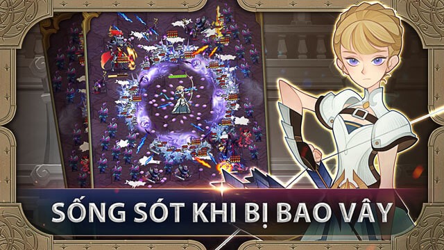 Game chiến thuật, sống sót khi bị bao vây