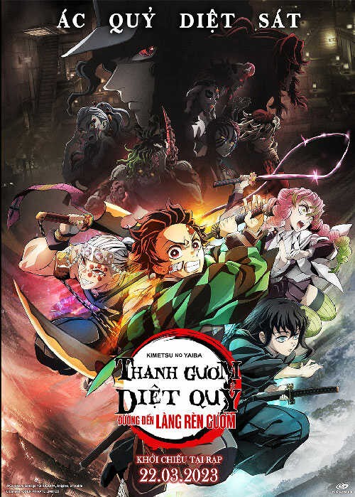 Poster phim Thanh Gươm Diệt Quỷ: Đường Đến Làng Rèn Gươm