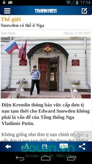 Báo Thanh niên cho Android