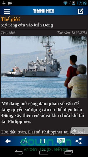 Báo Thanh niên cho Android