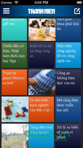 Báo Thanh niên cho Android