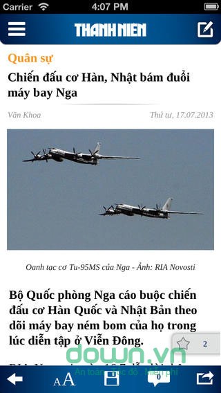 Báo Thanh niên cho Android