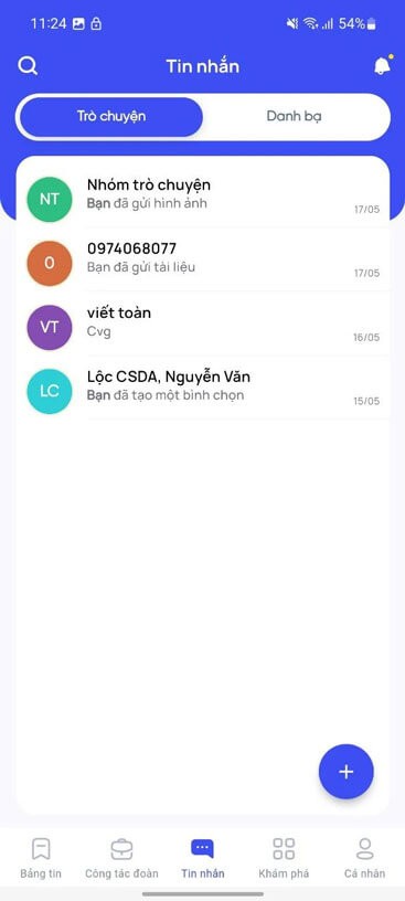 Tin nhắn trò chuyện