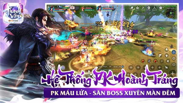 Hệ thống PK hoành tráng - PK máu lửa