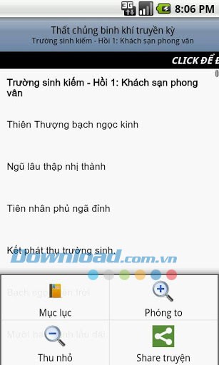 That chung binh khi truyen ky for Android