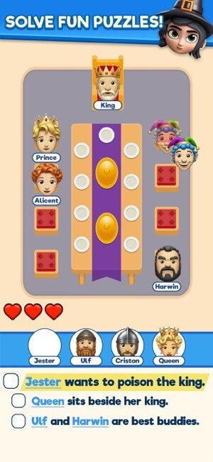 Mỗi màn chơi có các yêu cầu khác nhau