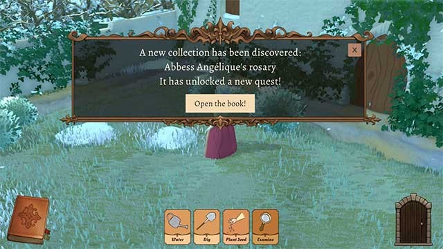 Tìm đồ vật ẩn trong vườn để mở khóa các nhiệm vụ và hội thoại mới