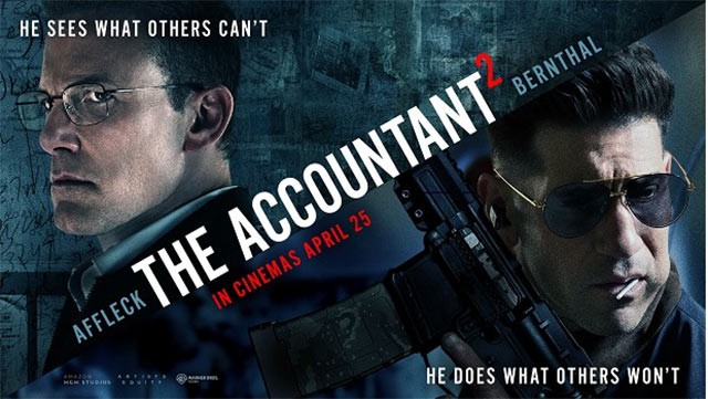 Poster phim hành động Mỹ Mật danh: Kế toán 2 - The Accountant 2
