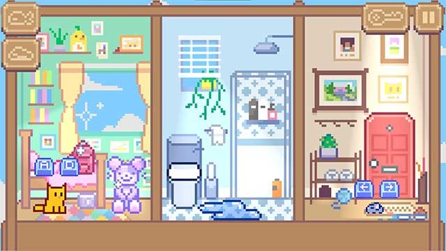 Vào vai chú mèo Freddie và chú chuột Squeak