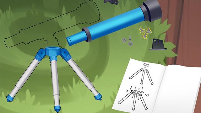 Giải các câu đố để cùng Lily và Leo tìm kiếm chú chó Quattro mất tích bí ẩn