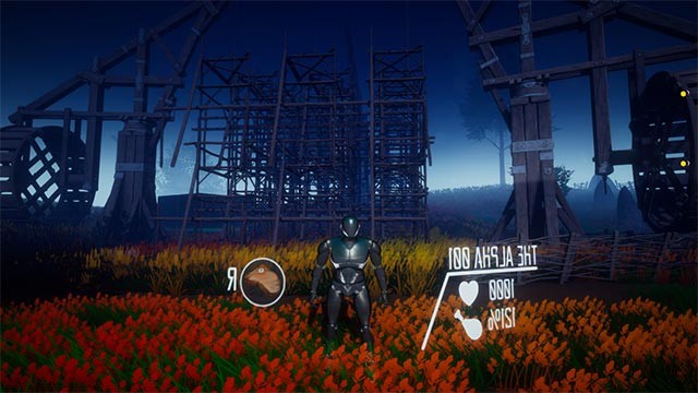 Xây dựng ngôi làng và liên tục mở rộng, phát triển nó trong game The Alpha 001