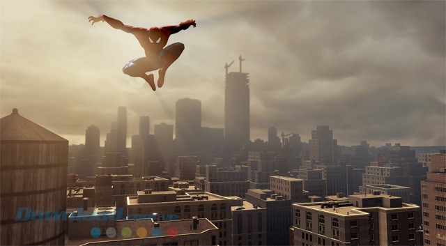 Ngắm nhìn người nhện thực hiện nhiều pha nhào lộn trong game The Amazing Spider-Man 2