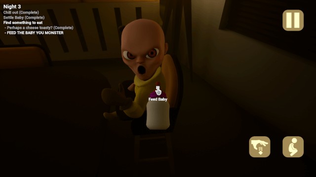 Đừng mất cảnh giác, vì đứa bé có thể tấn công bạn bất cứ lúc nào