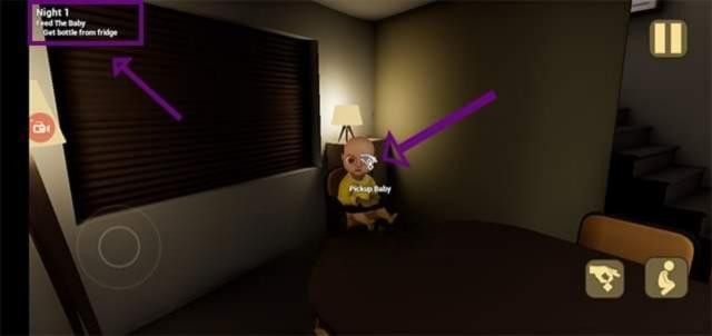 Đừng quên luôn nhìn vào góc trên bên trái màn hình để biết yêu cầu nhiệm vụ hiện tại là gì