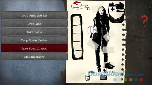 Lựa chọn hành động cho nhân vật