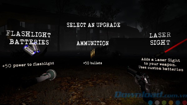 Các tùy chọn trong game The Brookhaven Experiment