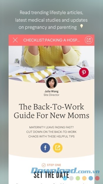 Đọc các bài viết về mang thai mỗi ngày