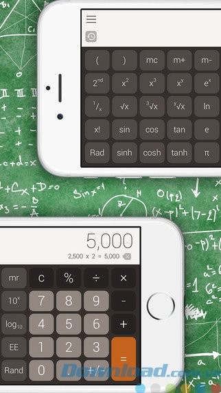 Xoay ngang màn hình để sử dụng