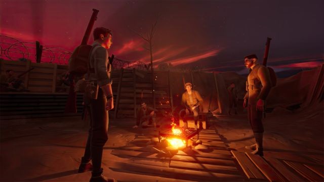 The Caribou Trail là game kinh dị tâm lý kết hợp phiêu lưu sinh tồn bối cảnh Thế chiến thứ nhất