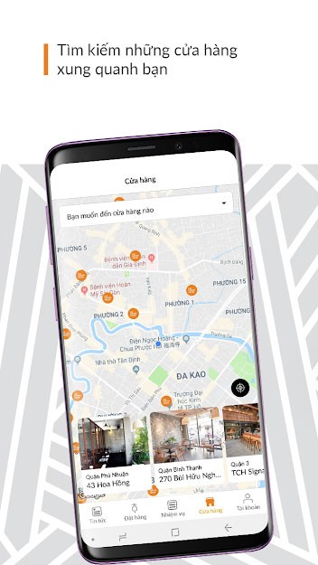 Tìm cửa hàng The Coffee House